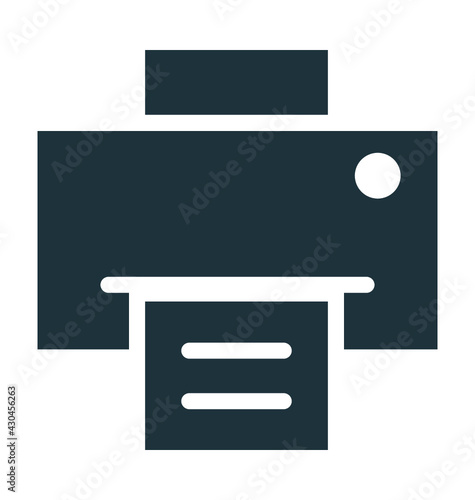 Facsimile Vector Icon