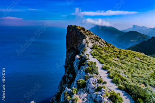 Formentor Cliff, Talaia walk side - Sierra de Tramuntana photo
