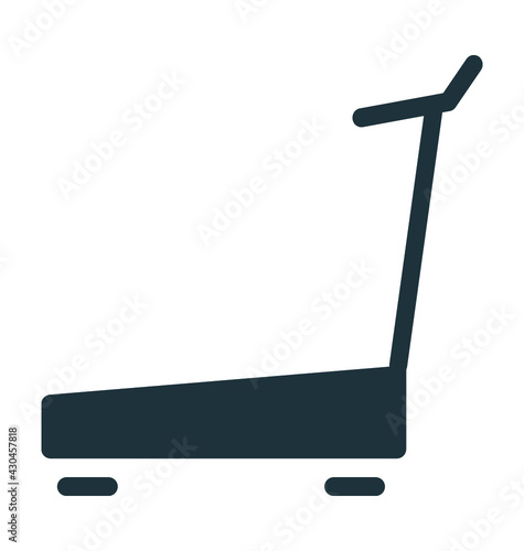 Treadmill Vector Icon