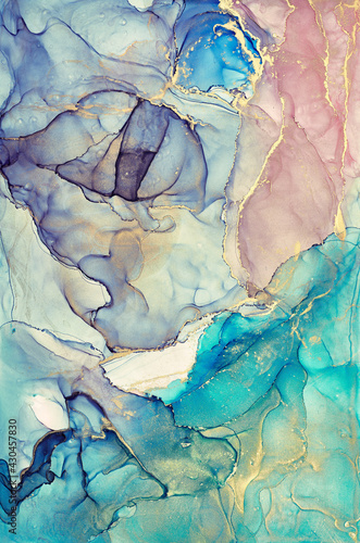 Wallpaper Mural Alcohol ink art.Mixing liquid paints. Modern, abstract colorful background, wallpaper. Marble texture.Translucent colors Torontodigital.ca