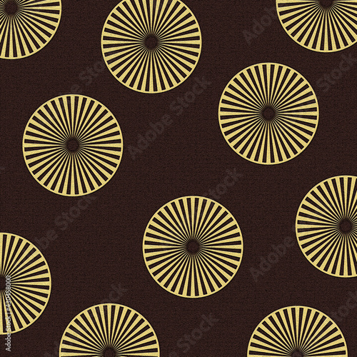 Ornamental pattern with retro colors. Used for fabric, textile, for wallpaper, web, page. 