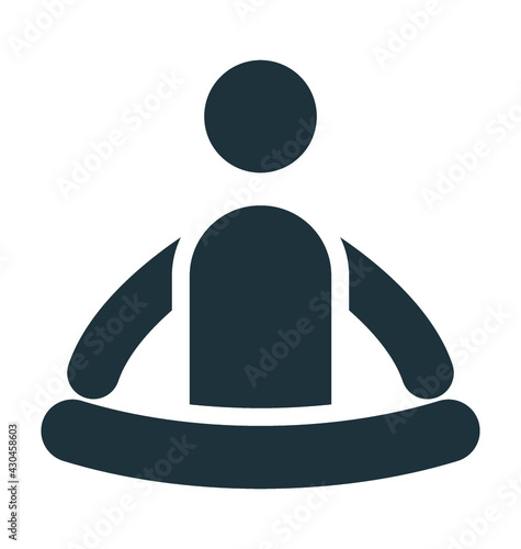 Yoga Vector Icon