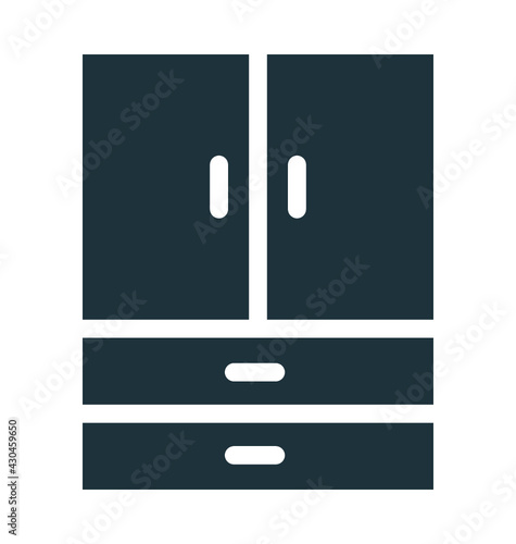 Cupboard Vector Icon