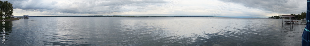 finger lake panorama
