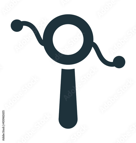 Rattle Vector Icon