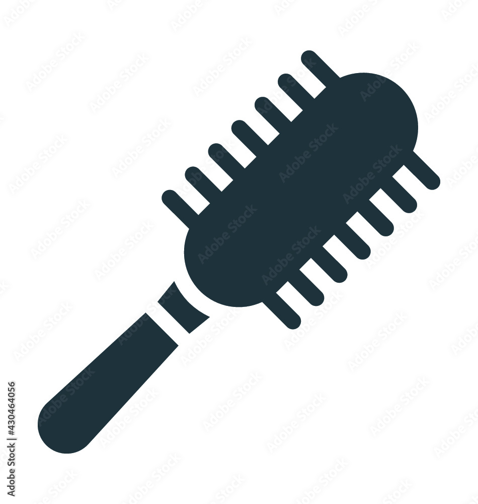 Radial Brush Vector Icon Radial Brush Vector Icon