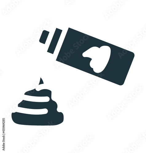Shaving Foam Vector Icon