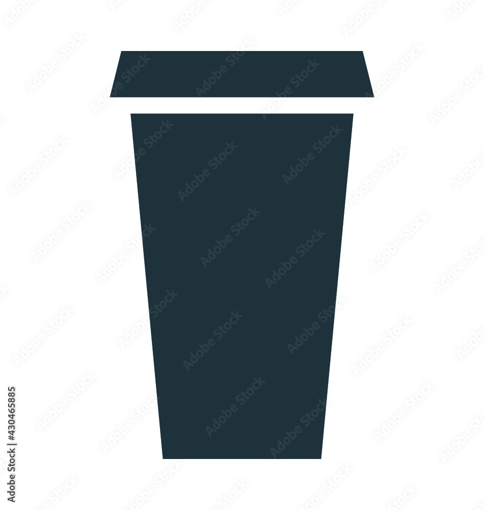 Juice Cup Vector Icon