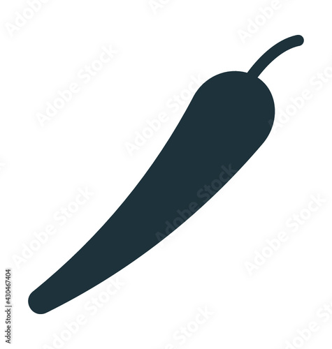 Chili Pepper Vector Icon
