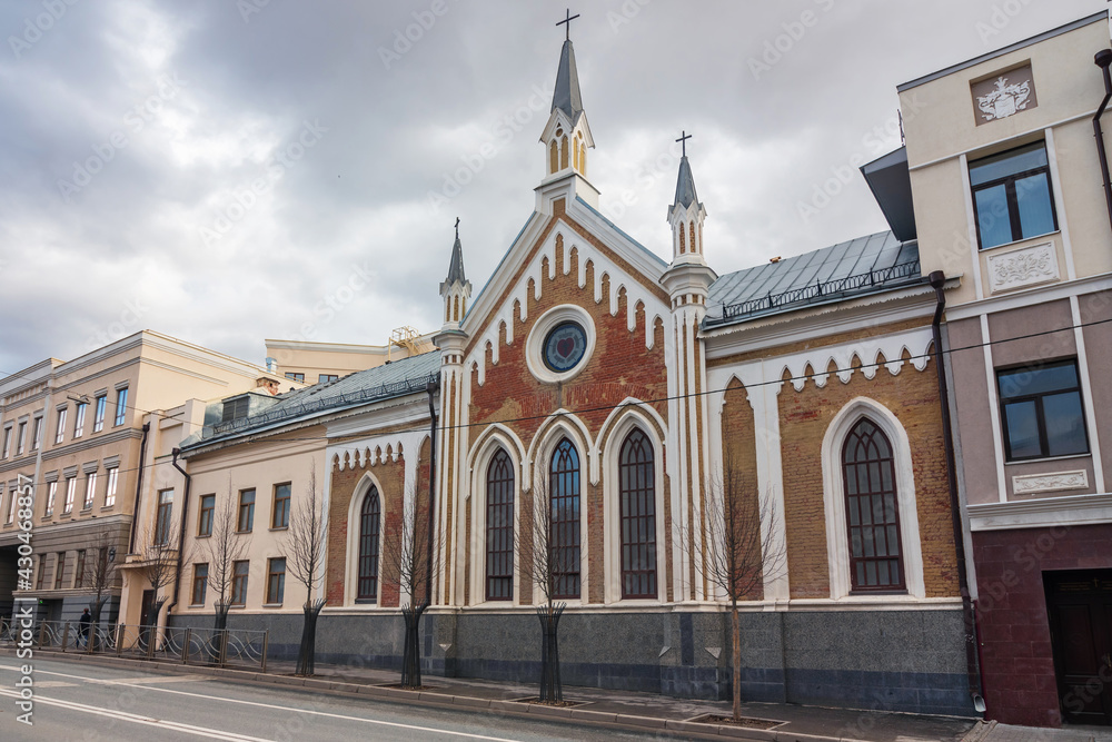 St. Catherine's Evangelical Lutheran Church, Kazan, Tatarstan Republic.