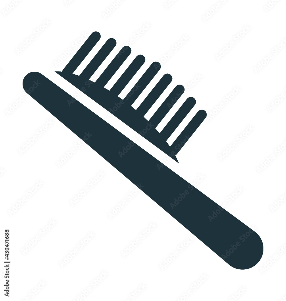 Vented Brush Vector Icon Vented Brush Vector Icon