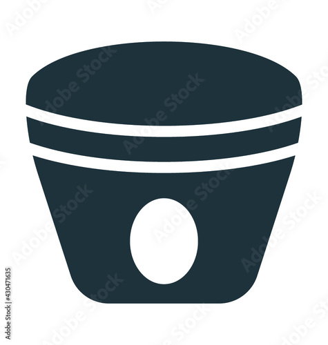 Cream Bottle Vector Icon
