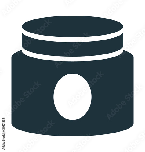 Cream Bottle Vector Icon