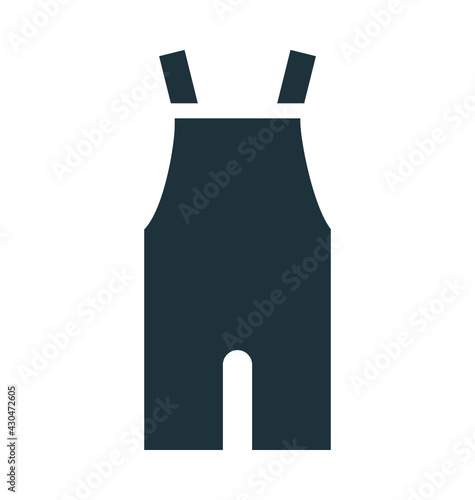 Bib Pant Vector Icon
