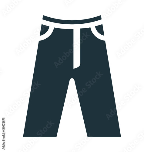 Trousers Vector Icon