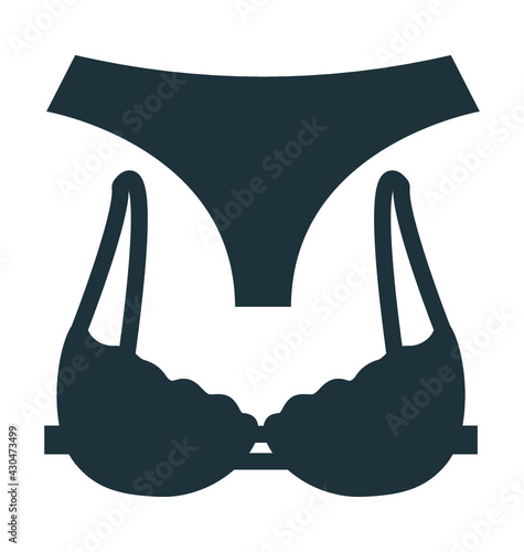 Bra Vector Icon