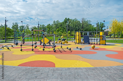 Survey view of playground photo