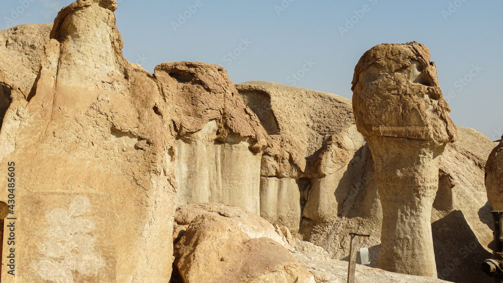 Mountain and rock formations in the Al-Ahsa region
