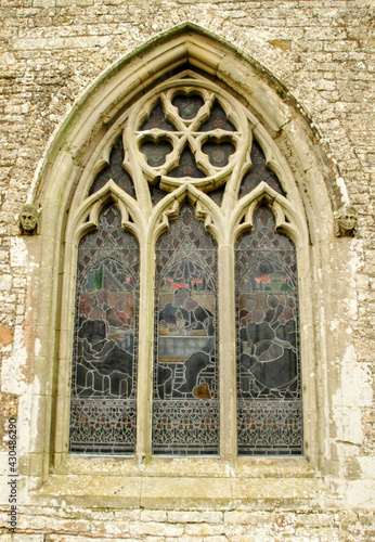 window of the church