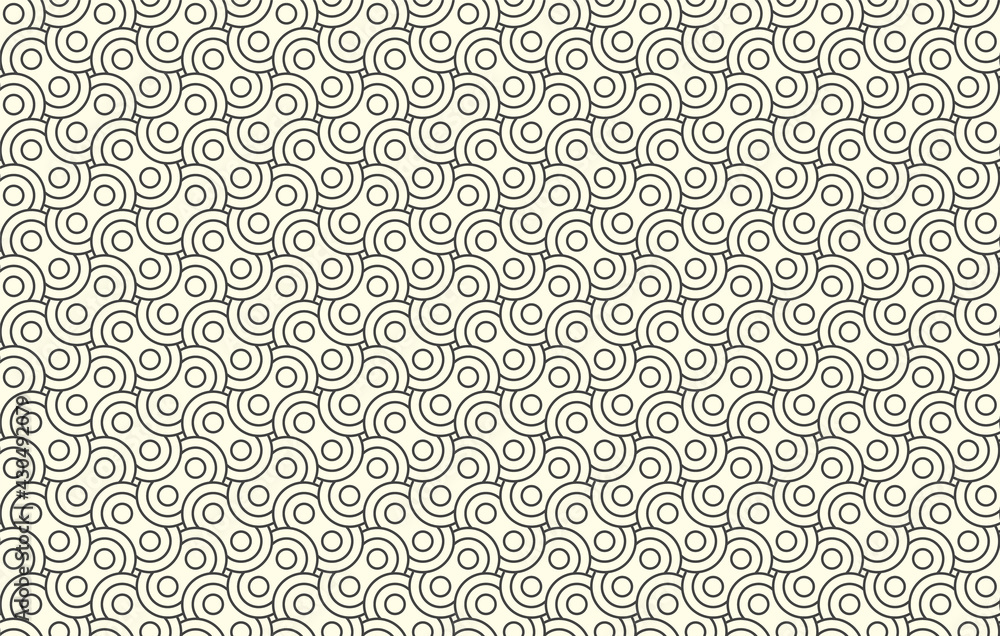 Oval lines with circles, background, abstract. Decorative art pattern, template, packaging. Vector seamless illustration. Oval lines with circles, background, abstract. Decorative art pattern, template, packaging. Vector seamless illustration.