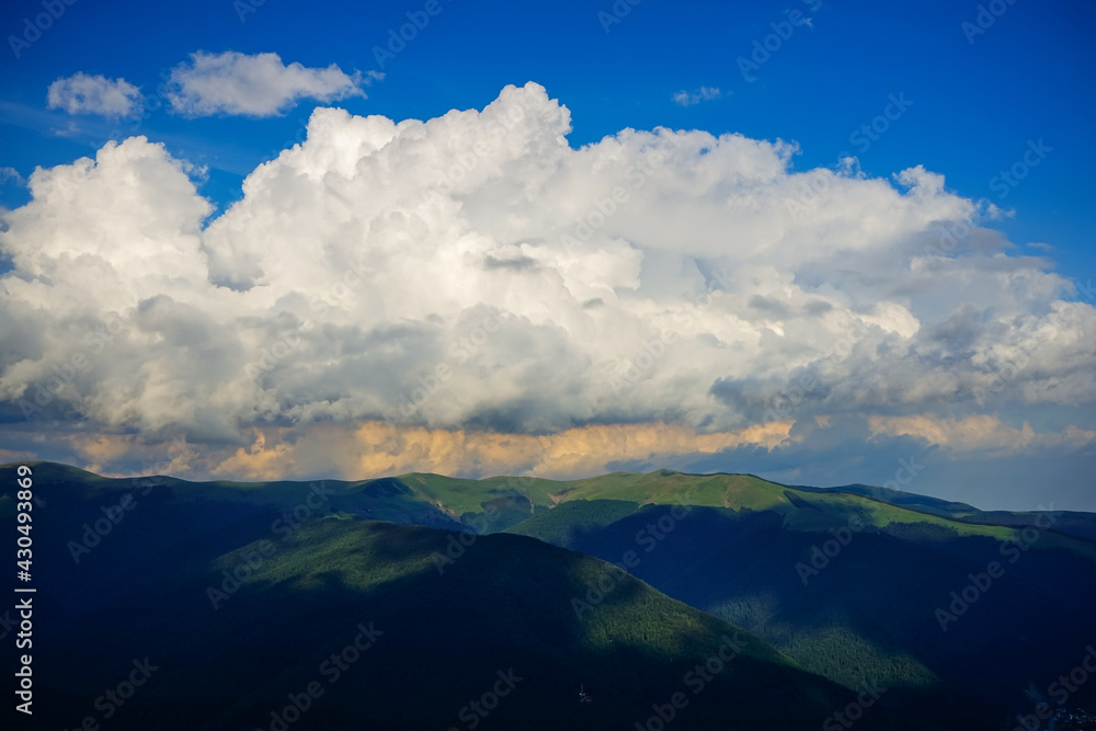 Clouds Above Mountains