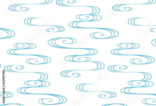 Japanese traditional pattern called Ryusui for banners, greeting cards, flyers, social media wallpapers, etc.