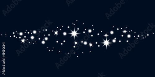 Abstract milky way for wallpaper design. Nature illustration. Vector illustration. Stock image. EPS 10.