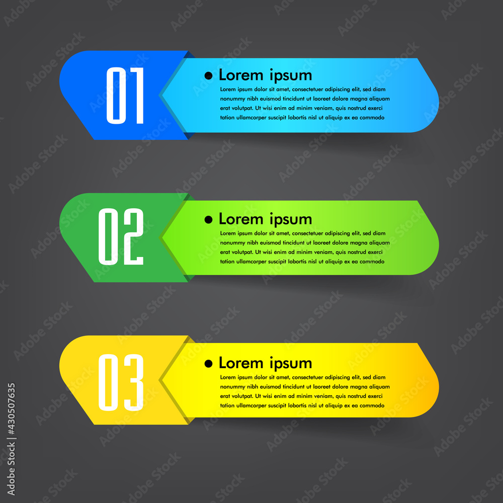 modern text box template, banner Infographics modern text box template, banner Infographics