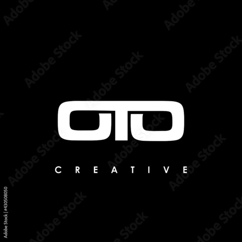 OTO Letter Initial Logo Design Template Vector Illustration photo