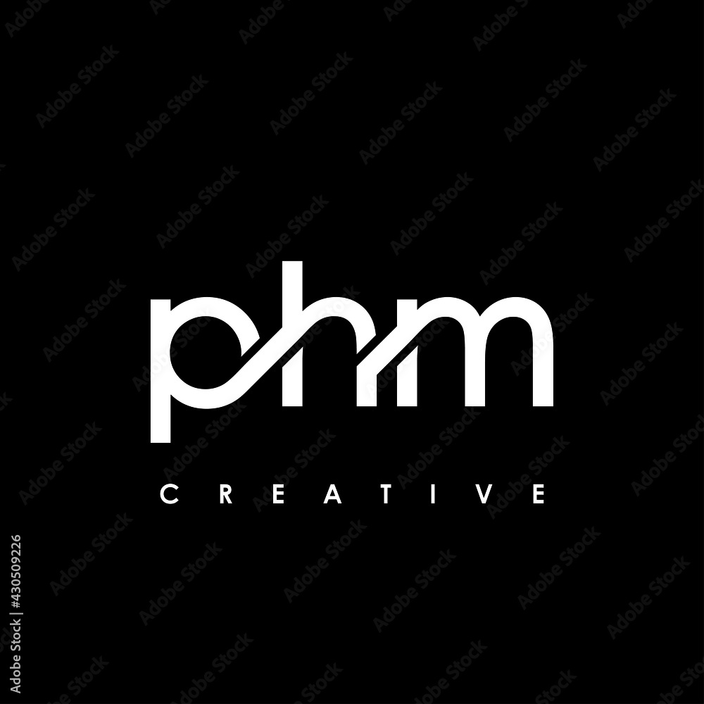 PHM Letter Initial Logo Design Template Vector Illustration PHM Letter Initial Logo Design Template Vector Illustration