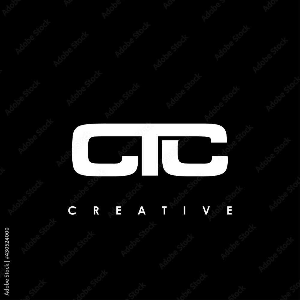 CTC Letter Initial Logo Design Template Vector Illustratio CTC Letter Initial Logo Design Template Vector Illustratio