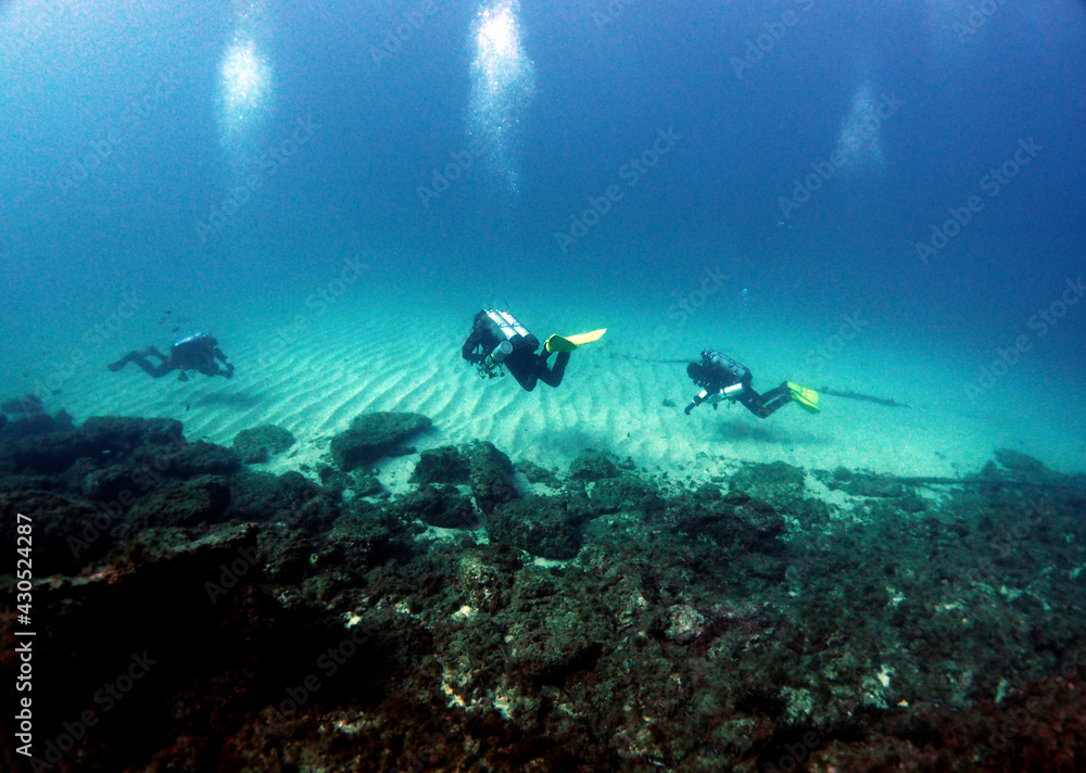 Fototapeta premium Scuba Diving Malta Gozo Comino