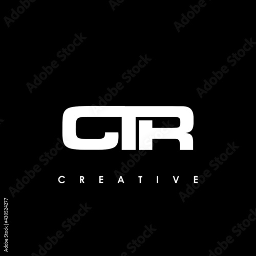 CTR Letter Initial Logo Design Template Vector Illustratio
