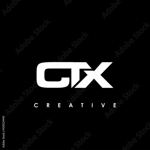 CTX Letter Initial Logo Design Template Vector Illustratio