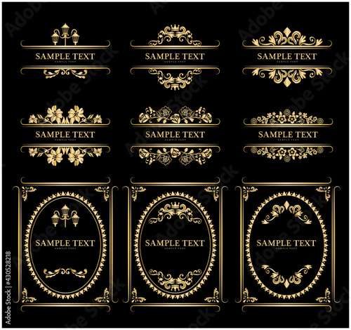 ヴィンテージ ラベル フレーム　額縁