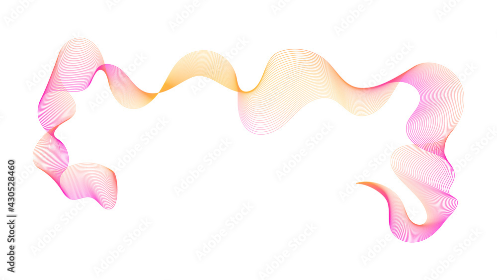 Abstract backdrop with wave gradient lines Abstract backdrop with wave gradient lines