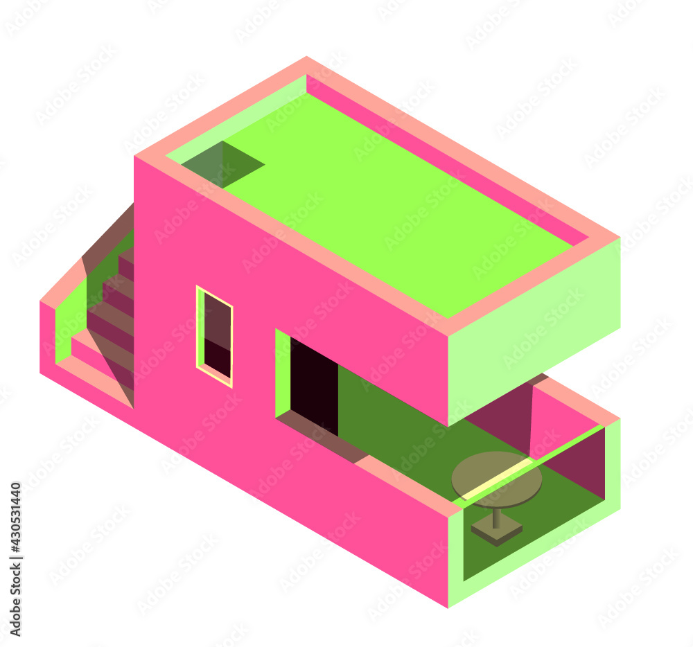 Isometric house Isometric house