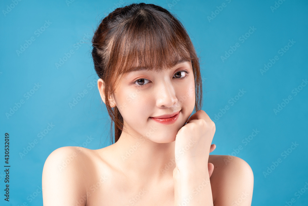 Image of young Asian woman with beautiful skin Image of young Asian woman with beautiful skin