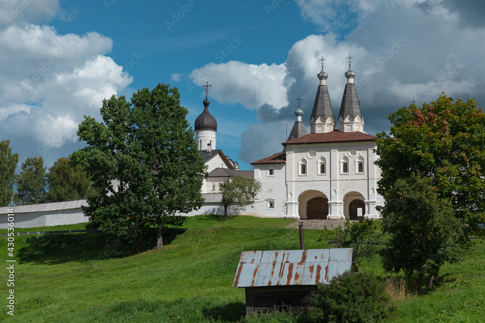 View of The Ferapontov convent.