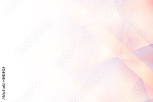 Abstract geometric or isometric white and blue polygon or low poly vector technology business concept background.