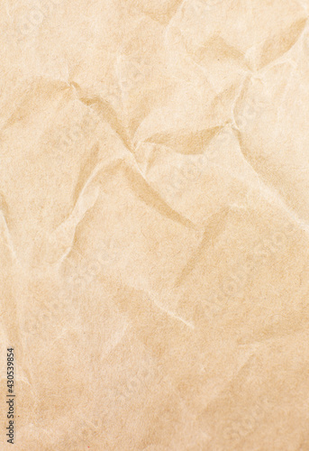 Brown kraft paper texture, natural eco recycle background.