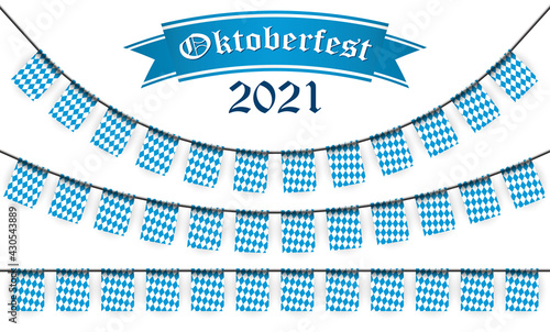 different Oktoberfest 2021 garlands