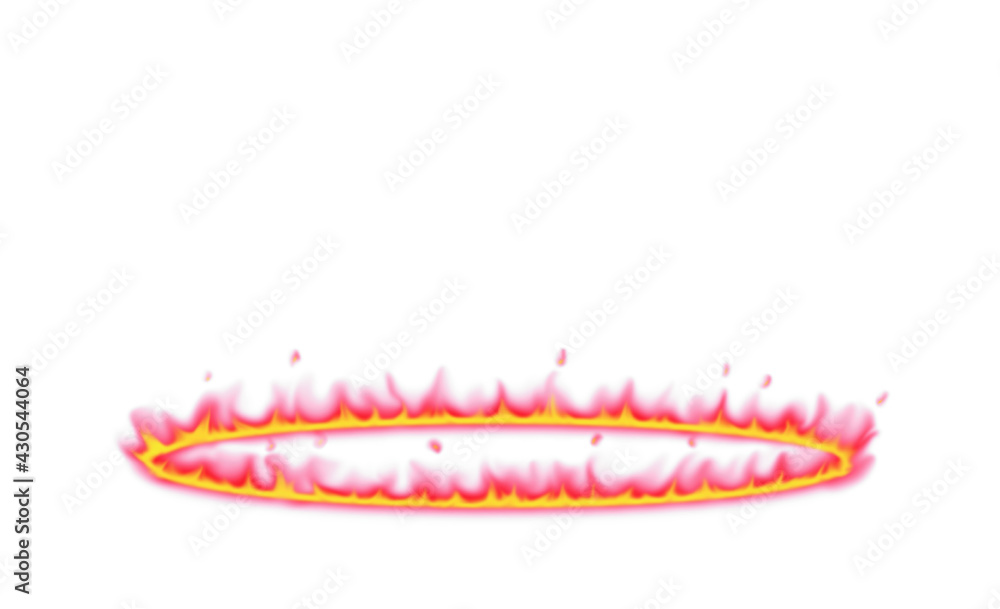 Fire magic circle effect Fire magic circle effect