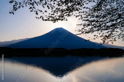 静岡県富士宮市田貫湖のダイヤモンド富士 © Kazu8