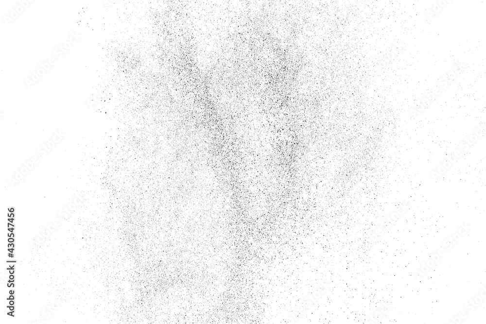 Distressed black texture. Dark grainy texture on white background. Dust overlay textured. Grain noise particles. Rusted white effect. Grunge design elements. Vector illustration, EPS 10. Distressed black texture. Dark grainy texture on white background. Dust overlay textured. Grain noise particles. Rusted white effect. Grunge design elements. Vector illustration, EPS 10.