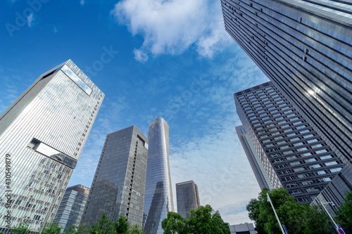 Modern office building in a big city