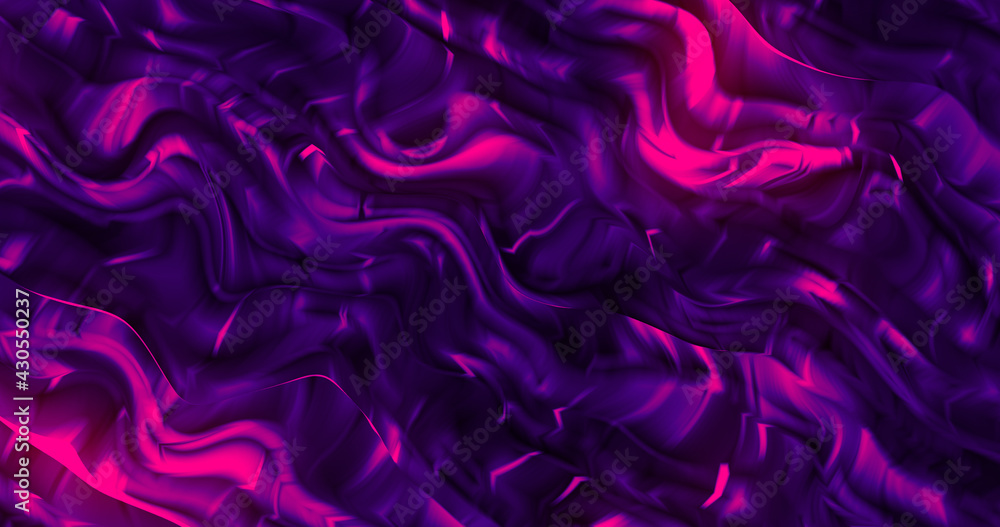 Fototapeta premium Purple pink marble creative abstract BG. Fluid digital lava art. Trendy hot color violet lava design.Elegant poster template. Luxury colorful. Bright mixture of acrylic paints. Liquid marble texture