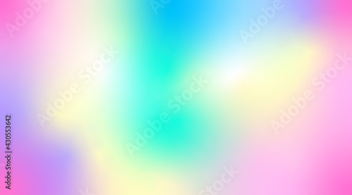 holographic background. Blurred colorfullight effect