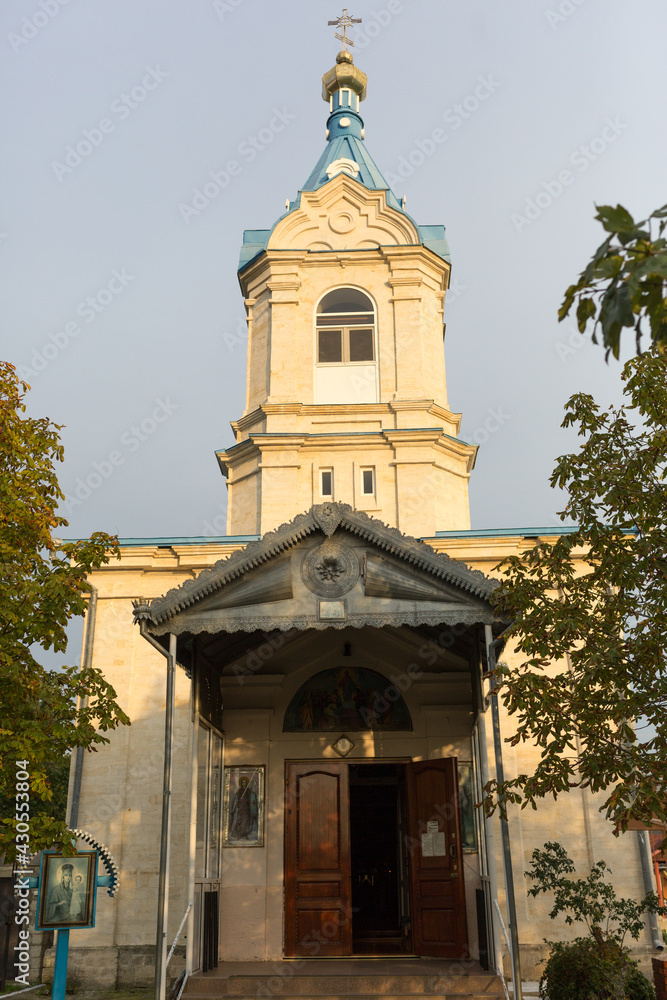Old orthodox Church. Religious center.