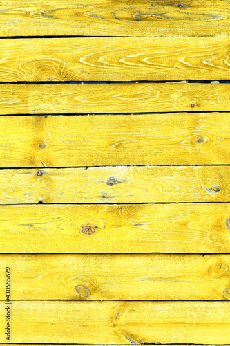 Wallpaper Mural Yellow natural textured wood background. Blackboard background Torontodigital.ca